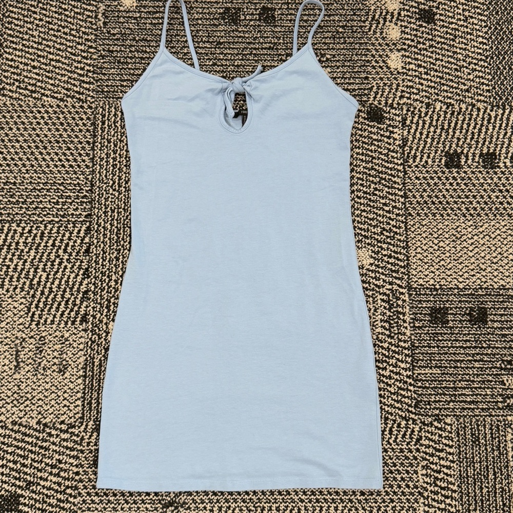 Forever 21 Sky Blue Sleeveless Dress